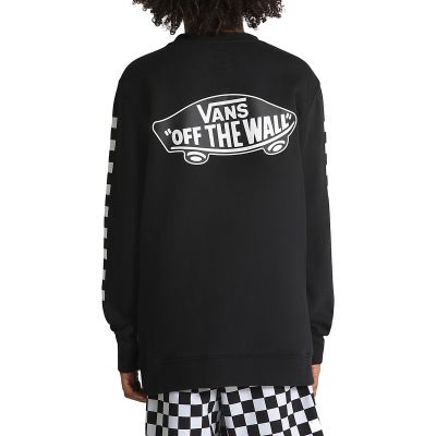 Vans Youth Exposition Check Crew Sweatshirt