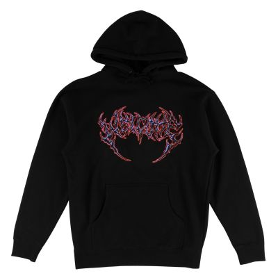 Welcome Fang Printed Pullover Hood