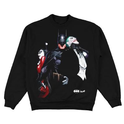 Welcome x Batman Harley & Joker Crew Fleece 