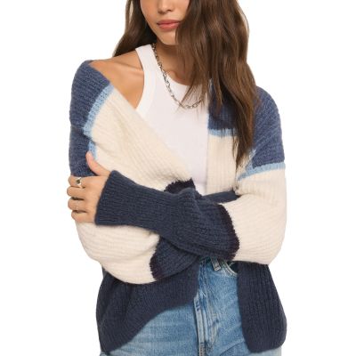 Z Supply Wms Jones Stripe Cardigan 