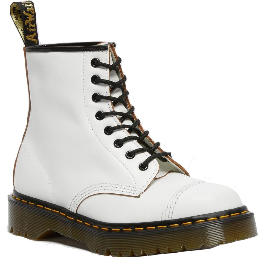 1460 bex made in england toe cap lace up boots