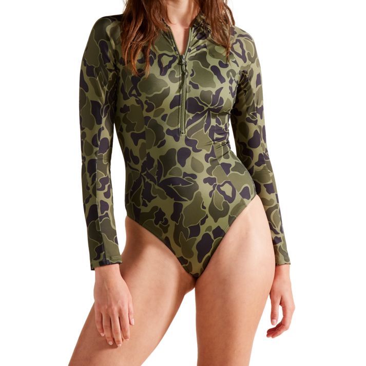 A/Div - High Neck One Piece Swimsuit for Women