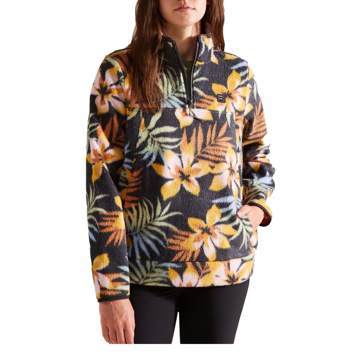 billabong boundary mock half zip