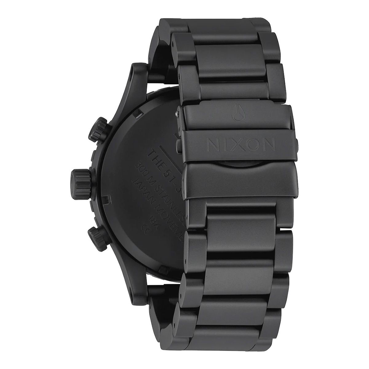 Nixon 51-30 Chrono - All Matte Black/ Black