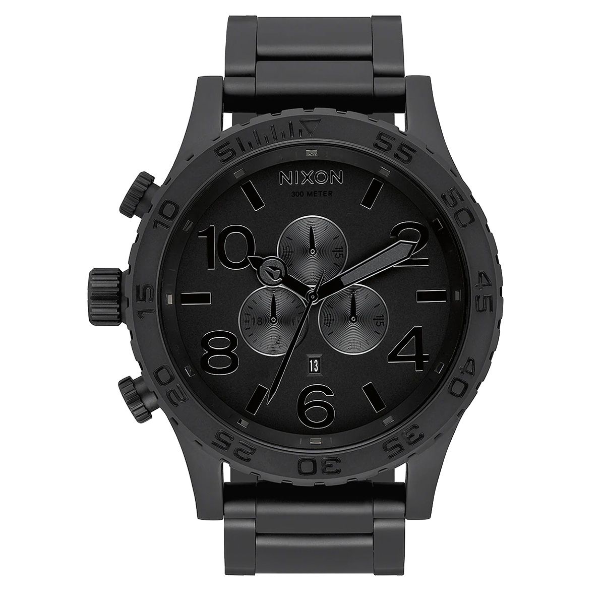 Nixon 51-30 Chrono - All Matte Black/ Black