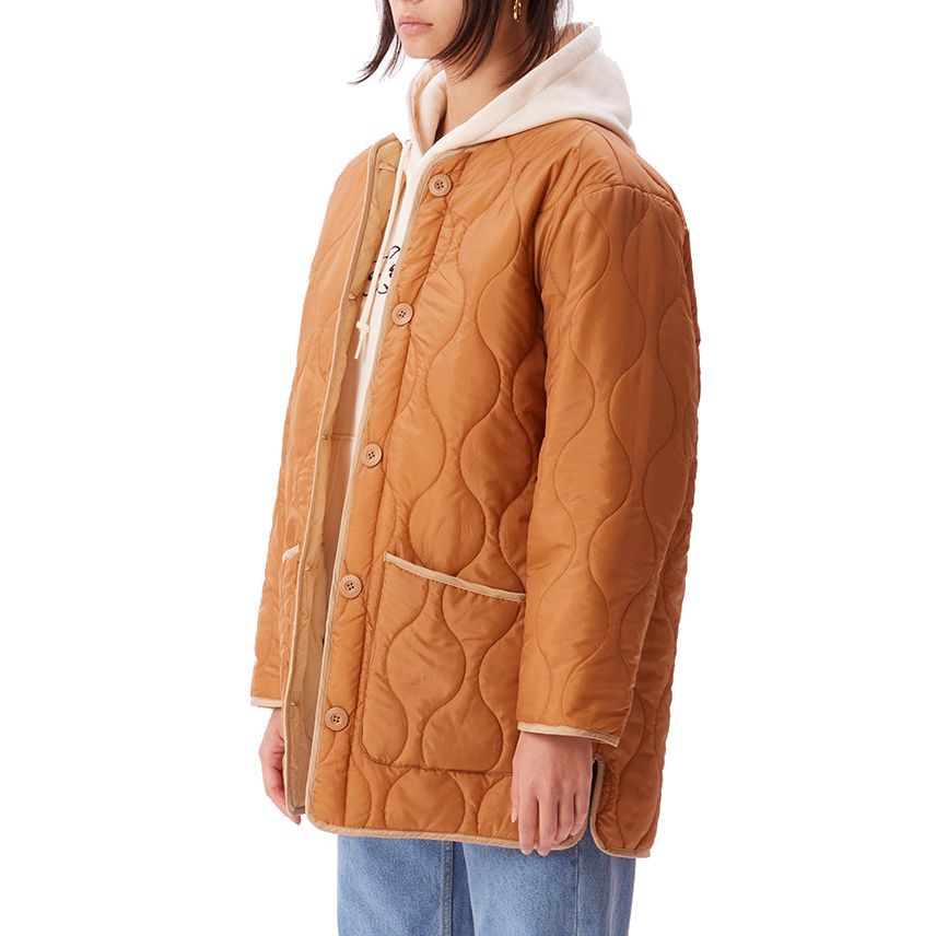 Obey Wms Alexis Liner Jacket Reversible