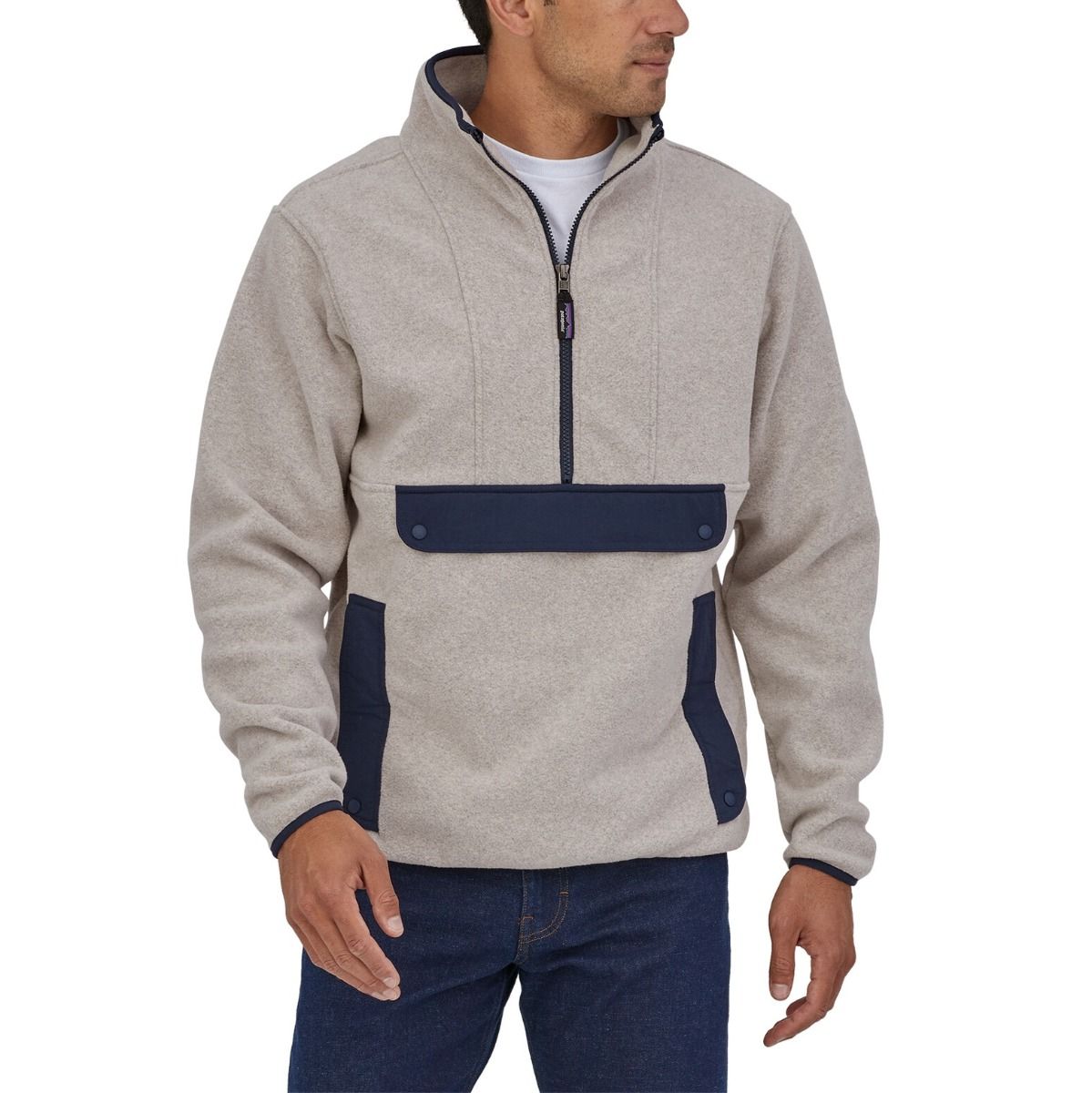 Patagonia polyester fleece on sale pullover