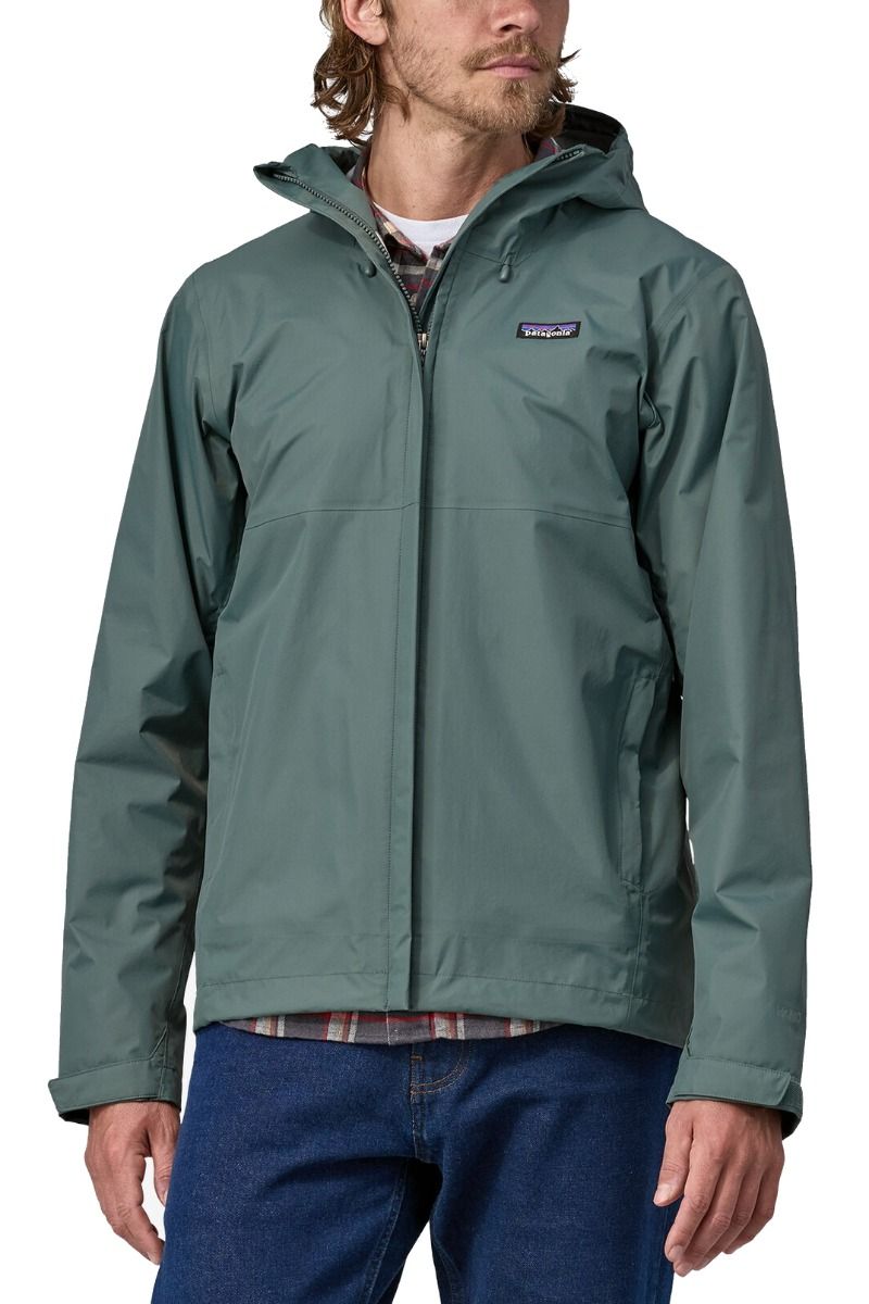 Patagonia long clearance rain jacket