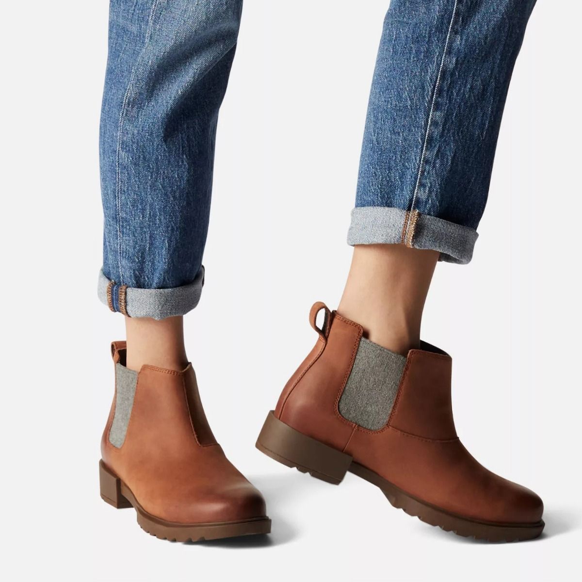 sorel emelie ii chelsea boot