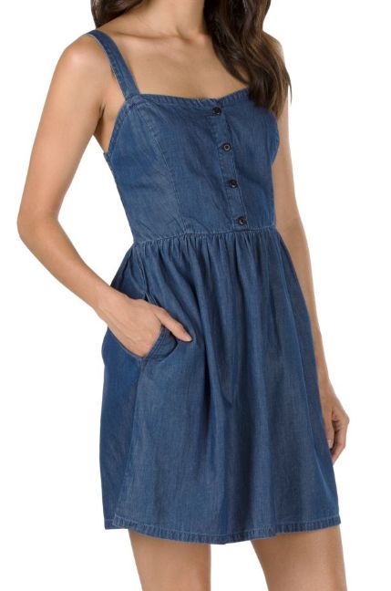 vans denim dress