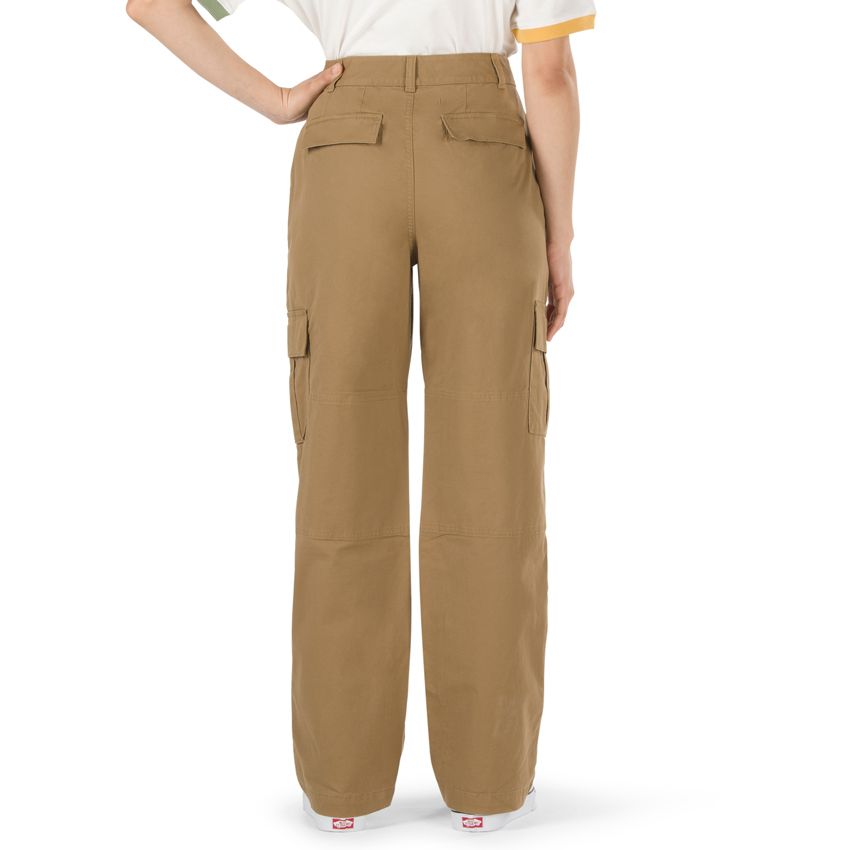 vans thread it cargo pant in brown