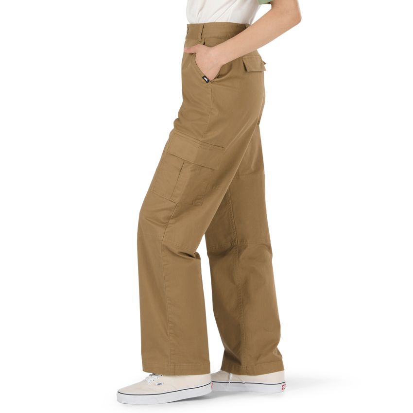 vans thread it cargo pant in brown