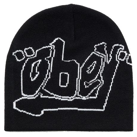 Obey Quote Beanie - Black