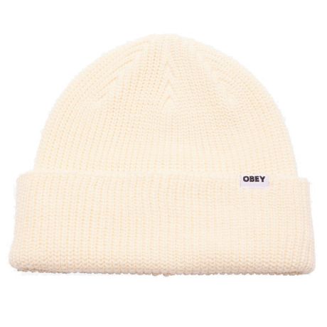 Obey Bold Organic Beanie - Unbleached