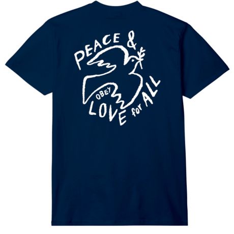 Obey Peace & Love For All Tee 