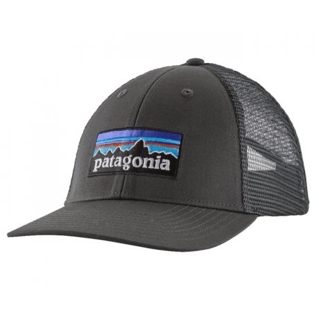 Patagonia P-6 Logo LoPro Trucker Hat - Forge Grey