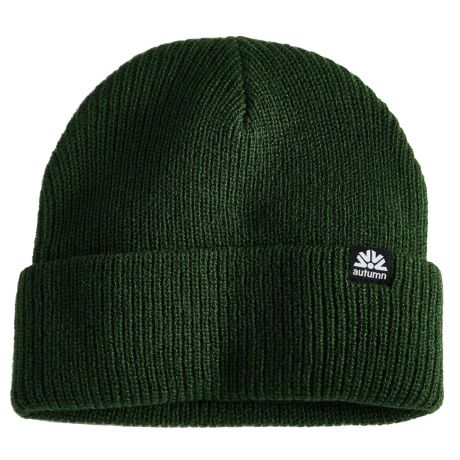 Autumn Simple Beanie - Evergreen