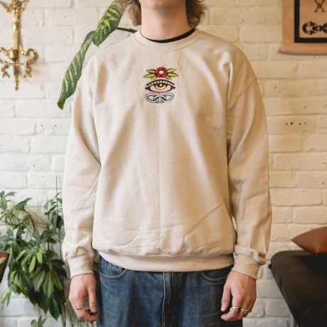 Alternative x Clara Boo Eyes Crewneck