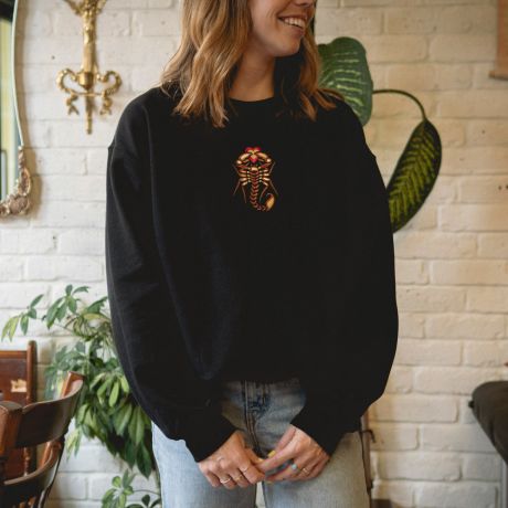 Alternative x Clara Boo Scorpio Crewneck