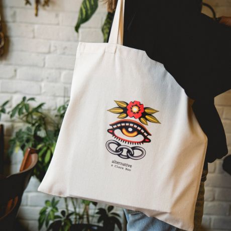 Alternative x Clara Boo Eyes Tote Bag