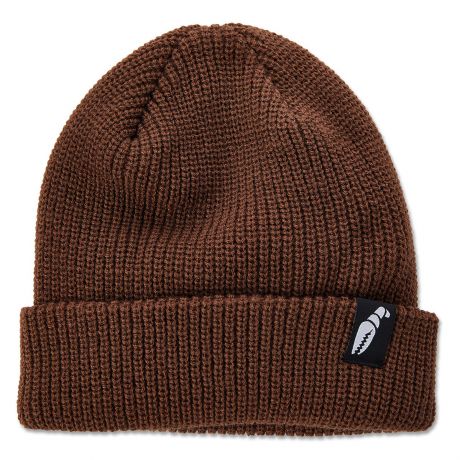 Crab Grab Claw Label Tuque - Brown