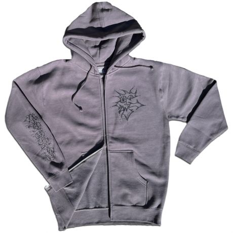 Frosted Justyn's Graphic Zip Hoodie 