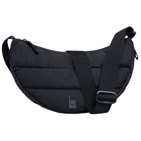 Got Bag Puffer Moon Bag Small - Black