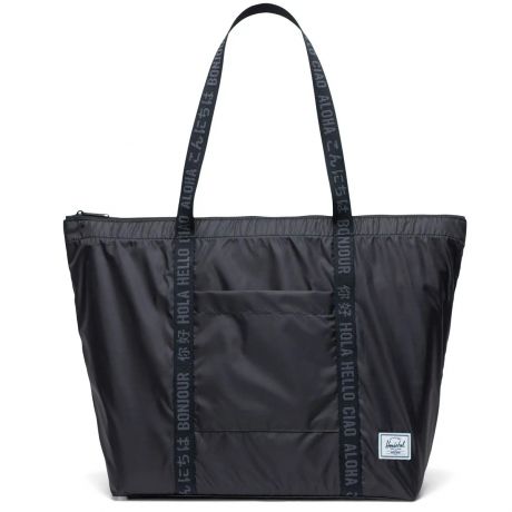 Herschel Portland Packable Tote Bag - Black