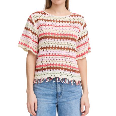 Ichi Ihbandie Short Sleeve Blouse