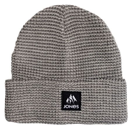 Jones Baker Recycled Beanie - Smoke Gray