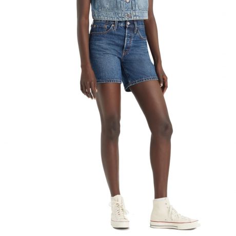 Levi's Wms 501 Mid Thigh Short