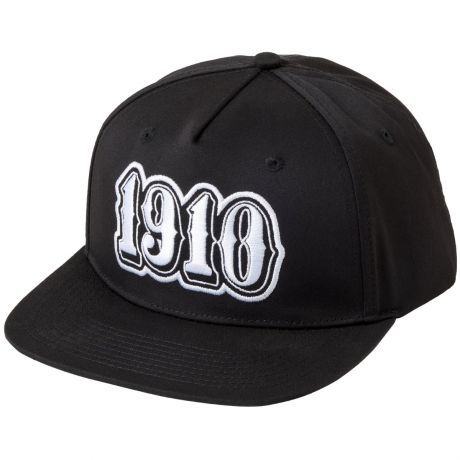 1910 OG Patched 5 Panel Hat Black