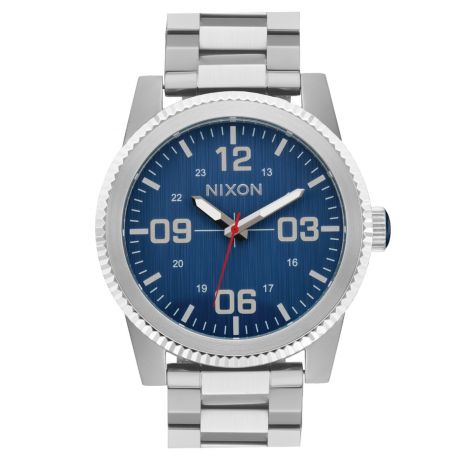 Nixon Corporal Stainless Steel - Silver/Indigo