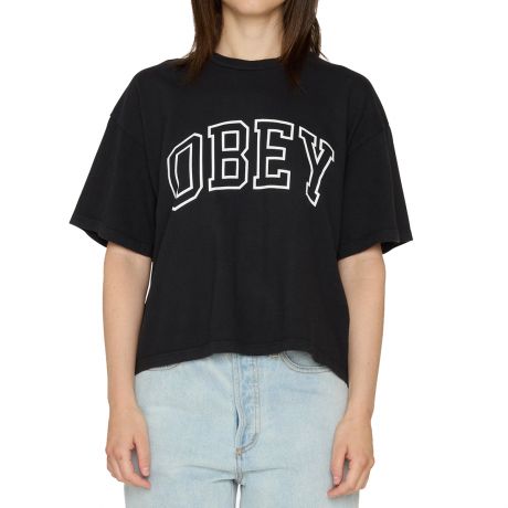 Obey Wms Collegiate Obey Tee