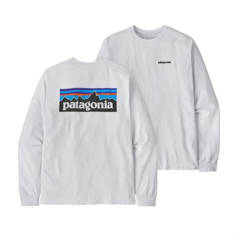 Patagonia Long-Sleeved P-6 Logo Responsibili-Tee