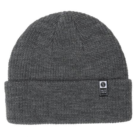 Salty Crew Alpha Beanie - Charcoal Heather OS