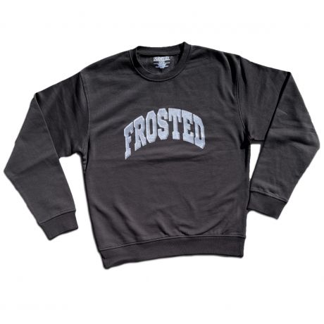 Frosted Varsity Logo Crewneck