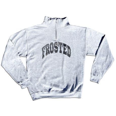 Frosted Varsity Logo Quarter Zip 