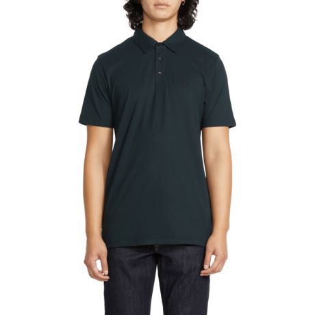 Volcom Wowzer Polo Shirt Black