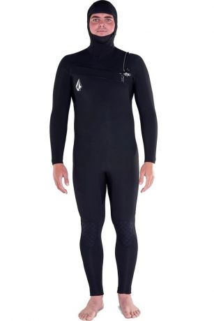 Volcom Modulator Hooded Chest Zip 4/3mm Wetsuit 