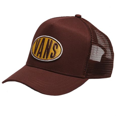 Vans Spray On Trucker Cap - Bitter Chocolate